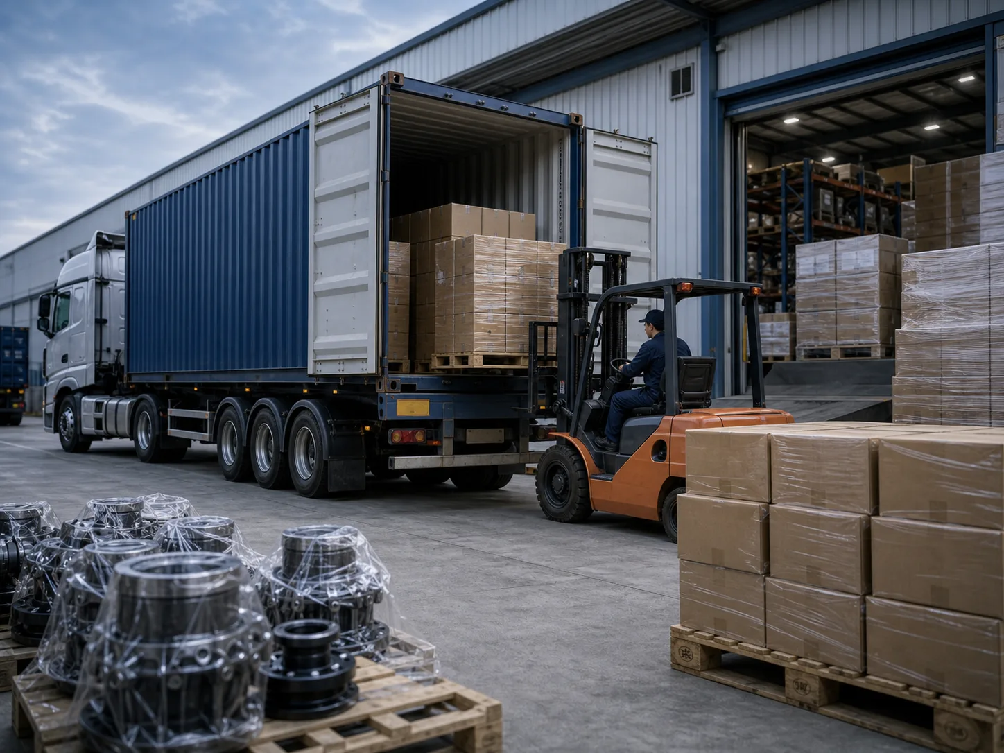 Container loading
